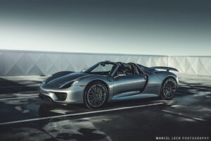 เปิดตัวภาพแบบ HD ของโฉมแต่ง "Porsche 918 Spyder" โดยช่างภาพชื่อดัง