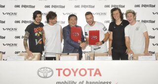 TOYOTA VIOS มาแรง ดึง “One Direction” บอยแบนด์ระดับโลก เป็นพรีเซนเตอร์ใหม่