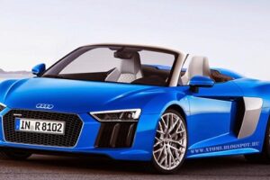 เปิดตัวภาพเรนเดอร์ของ "2017 Audi R8 Spyder" โดยทีมงานของ X-Tomi