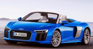 เปิดตัวภาพเรนเดอร์ของ "2017 Audi R8 Spyder" โดยทีมงานของ X-Tomi