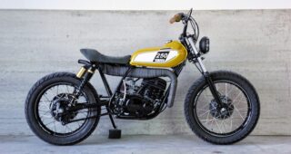 YAMAHA DT250 แต่ง สีทอง โฉมใหม่