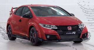 เปิดตัวภาพแบบ HD ของรถโฉม Honda Civic Type R ก่อนผลิตจริง