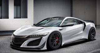 นักออกแบบชื่อดังอย่าง "Jon Sibal" เปิดตัวภาพเรนเดอร์รุ่นใหม่ของ Acura NSX