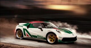 เปิดตัวภาพเรนเดอร์ของรถแบบ "Alfa Romeo 4C" ภายใต้โฉมของ Lancia Stratos