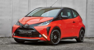 ทีมแต่งรถเมืองเบียร์ "Musketier" เปิดตัวชุดแต่งสปอร์ตของ Toyota Aygo