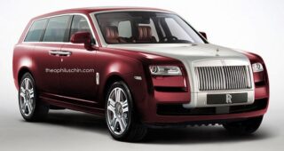 นักออกแบบชื่อดังเปิดเผยภาพเรนเดอร์ของ "Rolls Royce SUV"