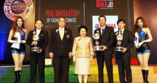 YAMAHA รับรางวัล Thailand Bike of the Year 2015