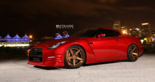 Strasse Wheels เปิดตัวล้อแม็กซ์ซีรีย์ใหม่ในรถสปอร์ตแบบ GT-R