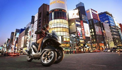 Yamaha เปิดตัว Yamaha Tricity ใหม่ เพิ่ม (ABS) หยุดโลกด้วยเทรนด์ใหม่