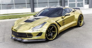 เผยรูปภาพโฉมแต่ง "Corvette Stingray" โดยทาง Forgiato