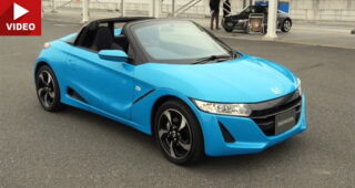 เทสรถรุ่นใหม่แบบ "S660 Mini Roadster" ในประเทศญี่ปุ่น