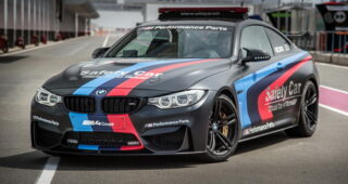 BMW เปิดตัวรถเซฟตี้คาร์แบบ M4 สำหรับงานอย่าง "MotoGP"