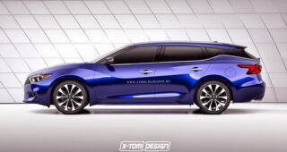 X-Tomi เปิดตัวชุดแต่ง "2016 Nissan Maxima" แบบ Wagon ออกมาให้ได้ชม