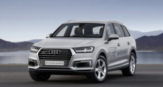 เผยรถแบบ "Audi Q7 e-tron" เตรียมลุยเอเชียภายในปี 2016