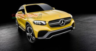 เปิดตัวรูปภาพของรถแบบ Mercedes-Benz GLC Coupe ออกมาแล้ว