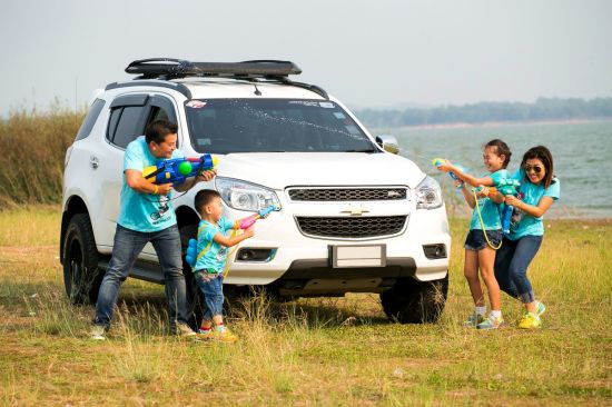 CHEVROLET พัฒนารถรองรับความสนุกของเด็กๆ ช่วงสงกรานต์