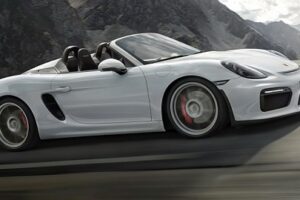 Porsche เปิดตัว "Boxster Spyder" สามารถเร่งความเร็ว 0-100 กม./ชม. ได้ภายใน 4.5 วินาที รุ่นใหม่ใน NY