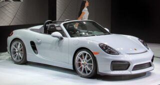 Porsche เปิดตัว "Boxster Spyder" รุ่นใหม่ล่าสุด ราคาขายเริ่มที่ 82,100 ดอลล่าร์