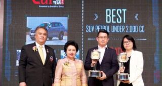 Volvo XC60 T5 และ S60 T5 คว้ารางวัล Car of the Year 2015 ในงาน Motor Show 2015