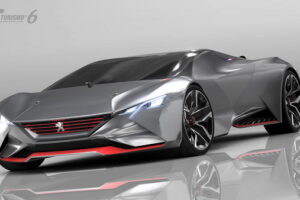 เผยการออกแบบ Peugeot Vision Gran Turismo ลงวีดีโอเกมก่อนพัฒนาเป็นของจริง