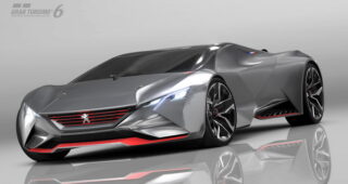 เผยการออกแบบ Peugeot Vision Gran Turismo ลงวีดีโอเกมก่อนพัฒนาเป็นของจริง