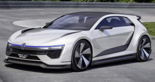 เปิดตัวแนวคิด "VW Golf GTE Sport" พลังไฮบริดกว่า 400 แรงม้า