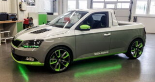 Skoda นำเสนอกระบะแต่ง "Fabia FUNstar" จากดีไซเนอร์รุ่นใหม่