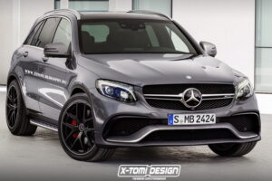 X-Tomi เปิดตัวภาพ 3D ของรถแบบ Mercedes GLC ภายใต้เครือ AMG