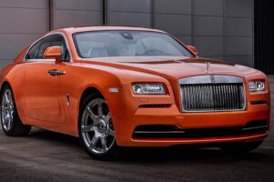 เปิดตัว "Rolls-Royce Wraith" รุ่นทันสมัยพร้อมสีส้มเมทาลิค