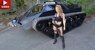 เปิดตัวรายละเอียด "Ripsaw EV2" รถสุดไฮเทคต้นแบบจากรถถัง