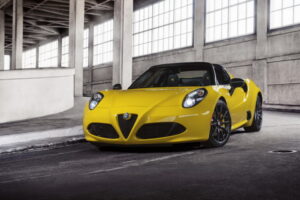 เปิดตัวราคา "Alfa Romeo 4C Spider" ในราคาเริ่มต้นที่ 63,900 ดอลล่าร์สหรัฐ