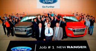 FORD ฉลองเปิดสายการผลิต New Ford Ranger 2015 อย่างเป็นทางการ