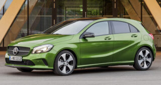เผยข้อมูลไลน์การผลิตของรถแบบ "2016 Mercedes A-Class" หลากหลายโฉม