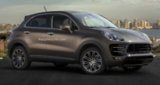 นักออกแบบชื่อดังเปิดตัวภาพเรนเดอร์ของ Porsche Macan