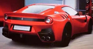 สื่อชื่อดังเผยภาพ "Ferrari F12 GTO" โฉมแต่งก่อนเปิดตัวจริง