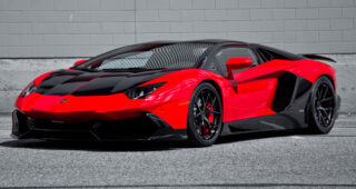 เปิดตัวชุดแต่ง "SR Lamborghini Aventador" พร้อมแม็กซ์ของ PUR