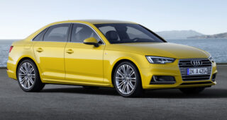 เปิดตัวรูปภาพแบบ HD ของรถ "2016 Audi A4"