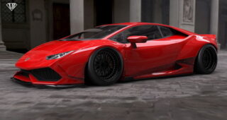 Liberty Walk เปิดตัวชุดแต่ง "Lamborghini Huracan" เริ่มต้นที่ 21,700 ดอลล่าร์