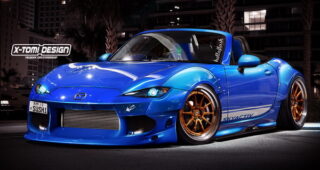 X-Tomi เปิดตัวชุดแต่ง "Mazda MX-5" พร้อมล้อแม็กซ์สุดสวย