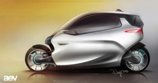 เปิดให้สั่งจอง "Lit Motors C1" รถสองล้อจากโลกอนาคต