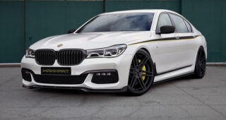Manhart เปิดตัวชุดแต่งสุดโหดของรถแบบ "2016 BMW 7-Series"