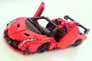 ชมรถสปอร์ต "Lamborghini Veneno" ในโฉมตัวต่อ Lego