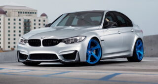 เปิดตัวรถสปอร์ต "F30 BMW M3" ภายใต้ล้อแม็กซ์สีฟ้า Frozen Blue สุดสวยงาม