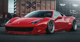Liberty Walk ค่ายแต่งแดนอาทิตย์อุทัยเปิดตัว "Ferrari 458 Italia" สุดสปอร์ตสวยงาม