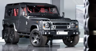 Kahn Design เปิดตัวรถขนาดใหญ่แบบ "6x6 Flying Huntsman" สุดดุดัน