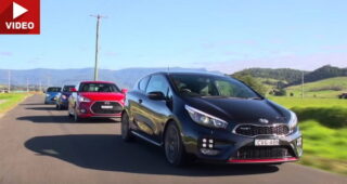 KIA เปิดตัวรถรุ่นใหม่สำหรับการทดสอบในประเทศออสเตรเลีย