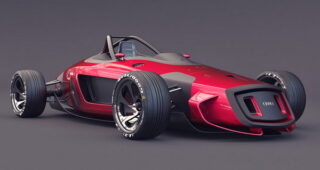 ทีมดีไซน์รัสเซียเผย "Auto Union Racing" ย้อนยุคไปปี 1930