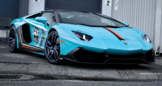 เปิดตัว Lamborghini Aventador พร้อมล้อแม็กซ์ของ PUR สุดสวยงาม