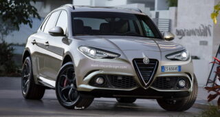 Alfa Romeo เปิดตัวเรนเดอร์ 3D ของรถแบบ "Giulia SUV"