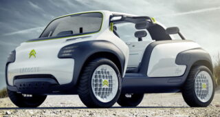 Citroen เปิดตัวรถแบบ "C4 Cactus Mehari Revisit" ในงานอย่าง Frankfurt Motor Show